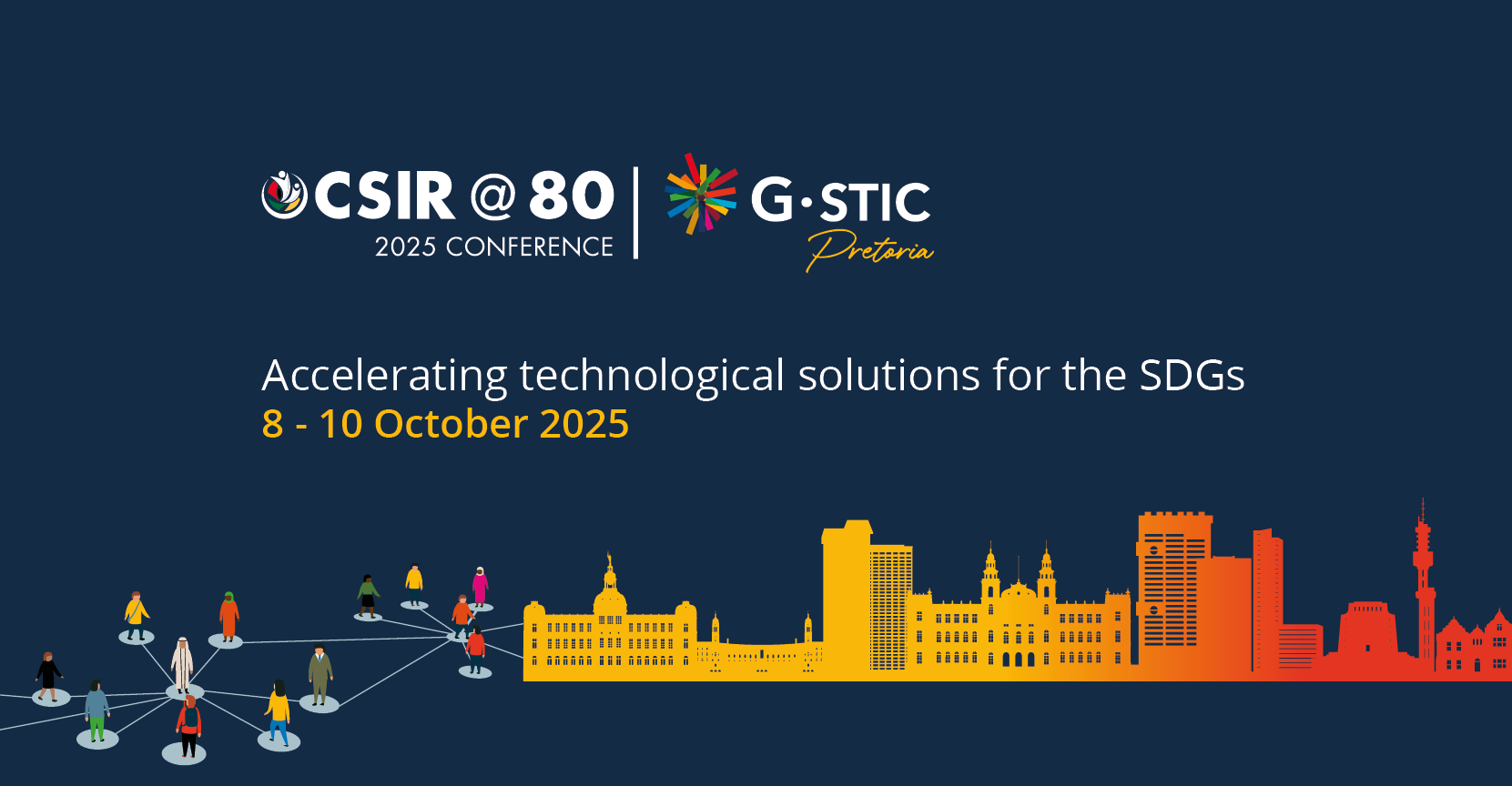 CSIR@80 | G-STIC Conference 2025 banner