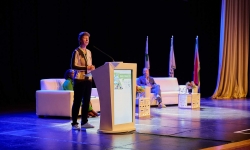 Pro. Suzan Oelofse at ISWA conference