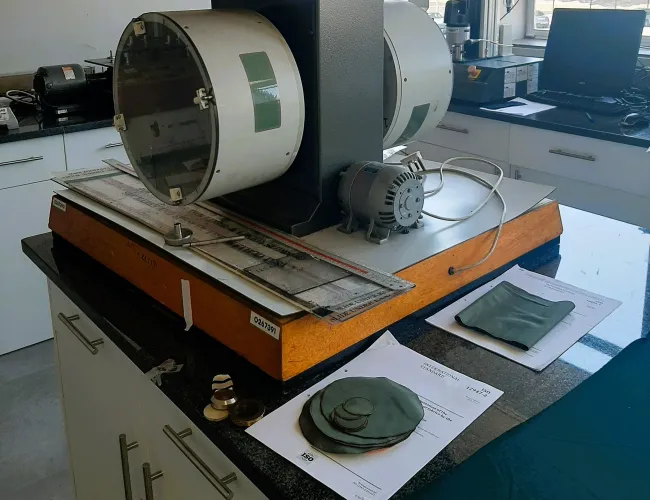 Textile testing laboratory  