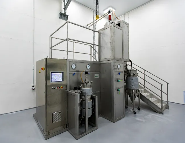 Supercritical CO₂ Encapsulation Facility