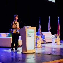 Pro. Suzan Oelofse at ISWA conference