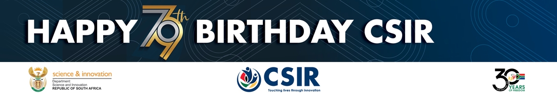 CSIR 79th birthday banner