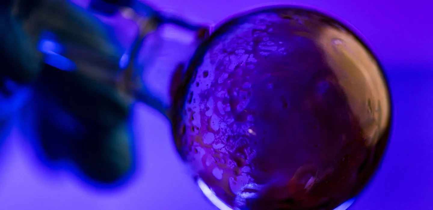 Close up of spherical object